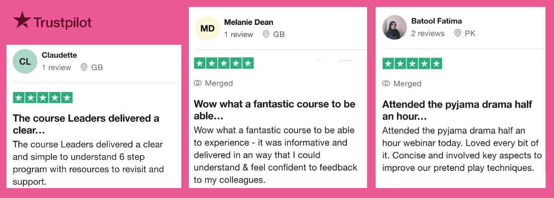 Trustpilot reviews